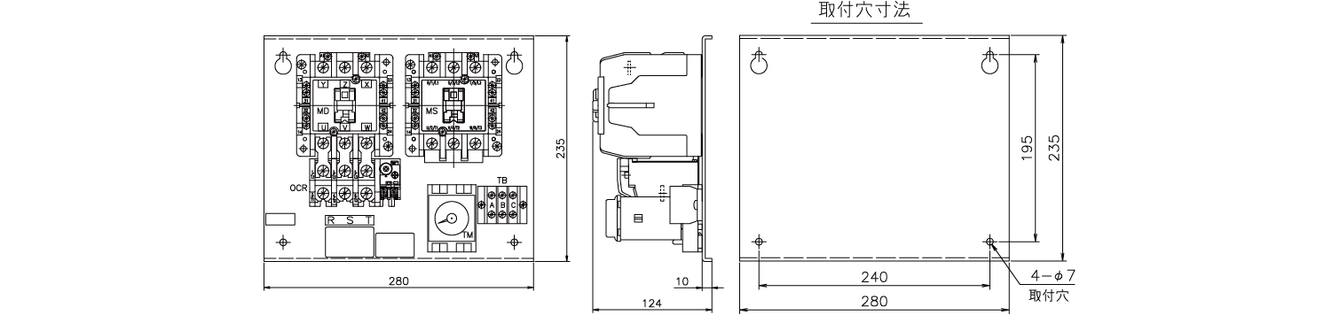 SDH-100HTC外形図
