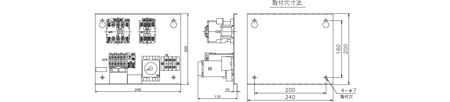 SDH-25HTC外形図