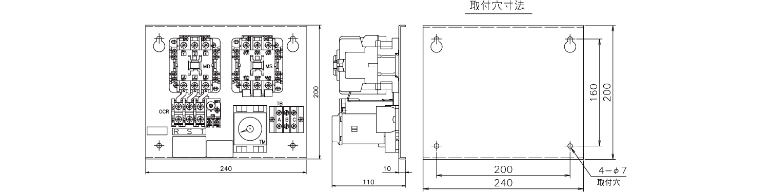 SDH-50HTC外形図