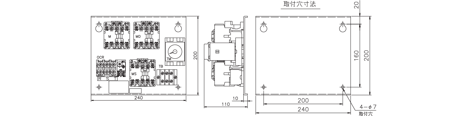 SDH3-25HTC外形図