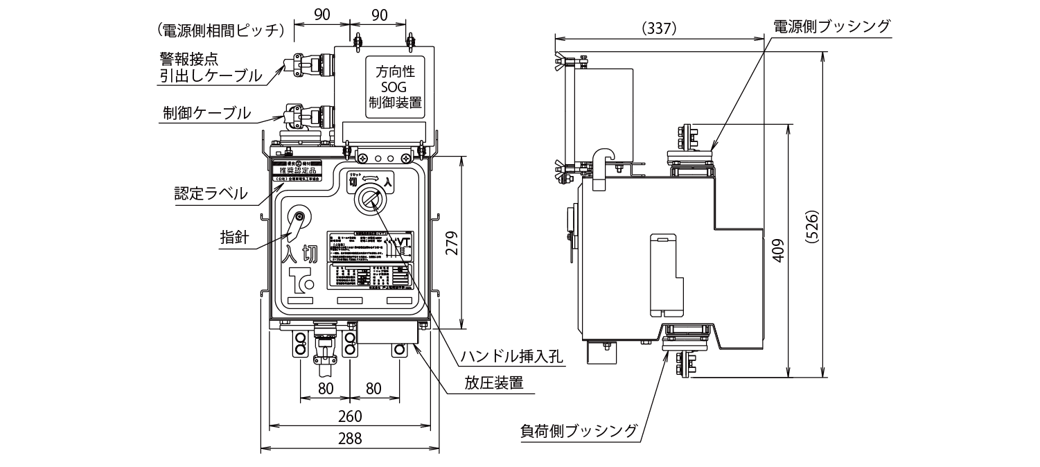 PDS外形図