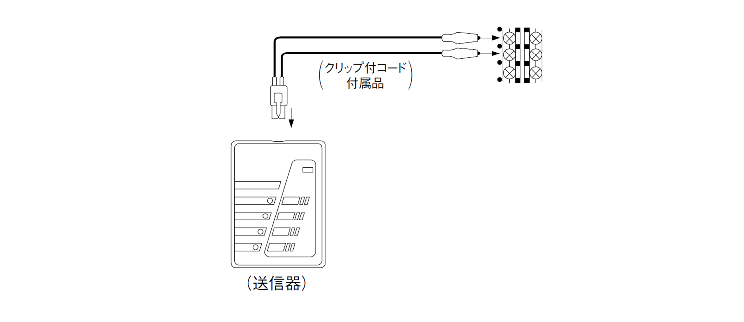 回路電圧の確認