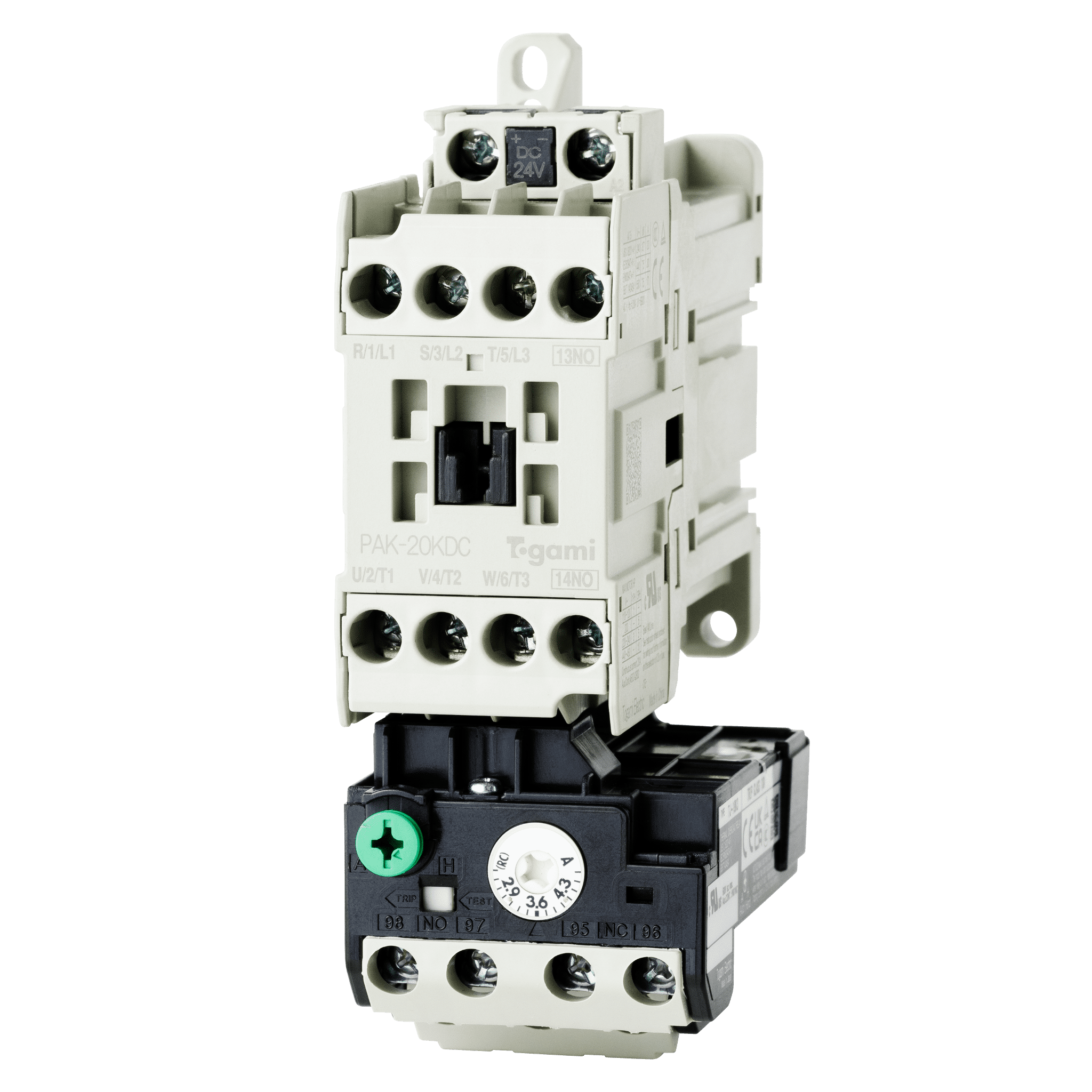 電磁開閉器DCコイルタイプ