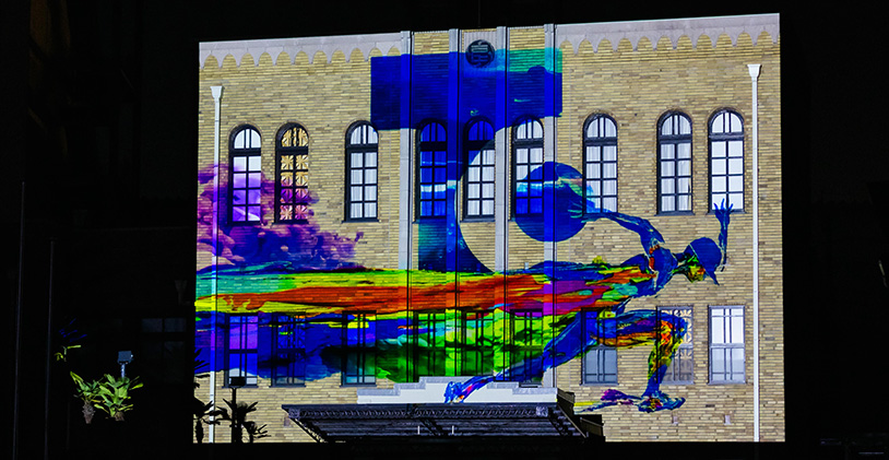 プロジェクションマッピング